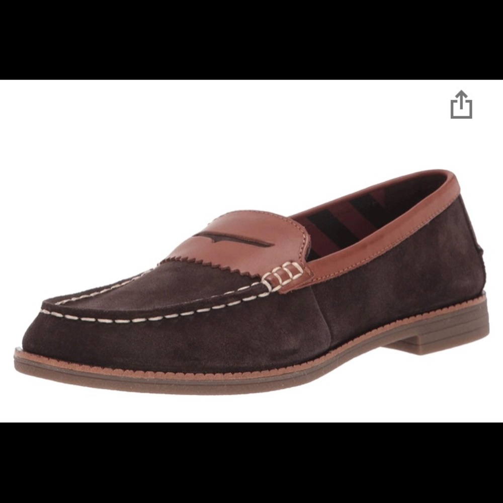 Sperry Waypoint Penny Suede Loafer NWOT